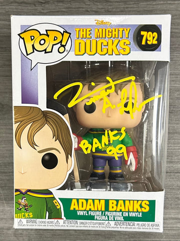 Signed Adam Banks Vinyl Funkop Pop 792