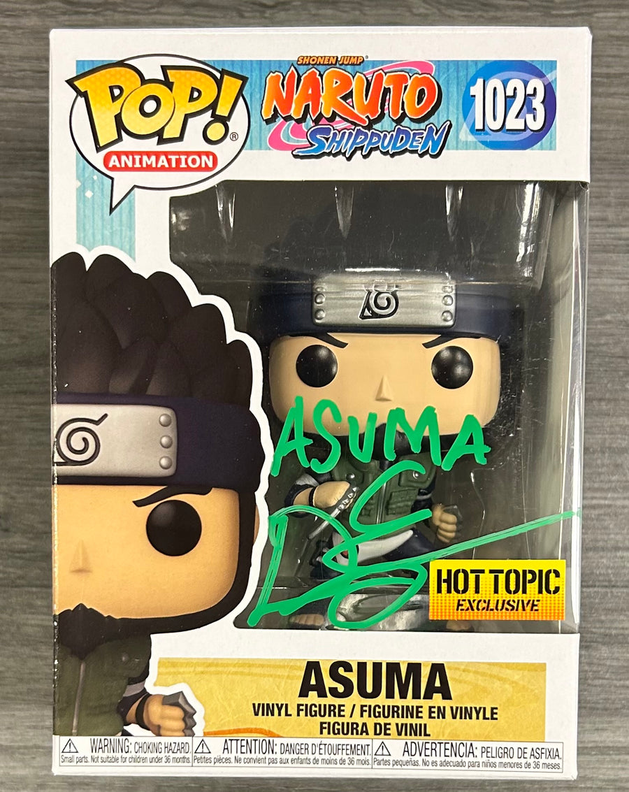 Signed Asuma Vinyl Funko Pop 1023