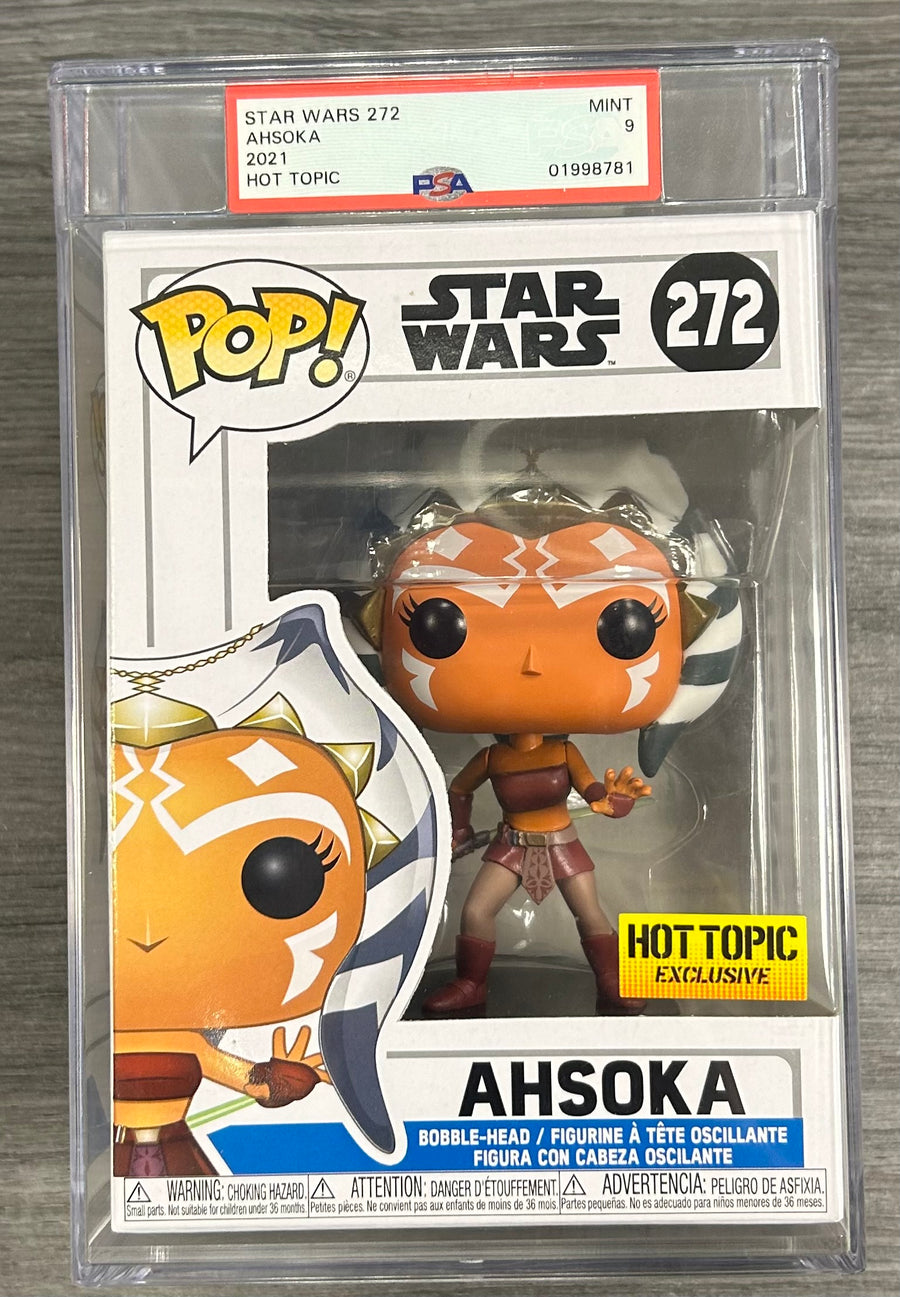 PSA Graded Ahsoka Vinyl Funko Pop 272